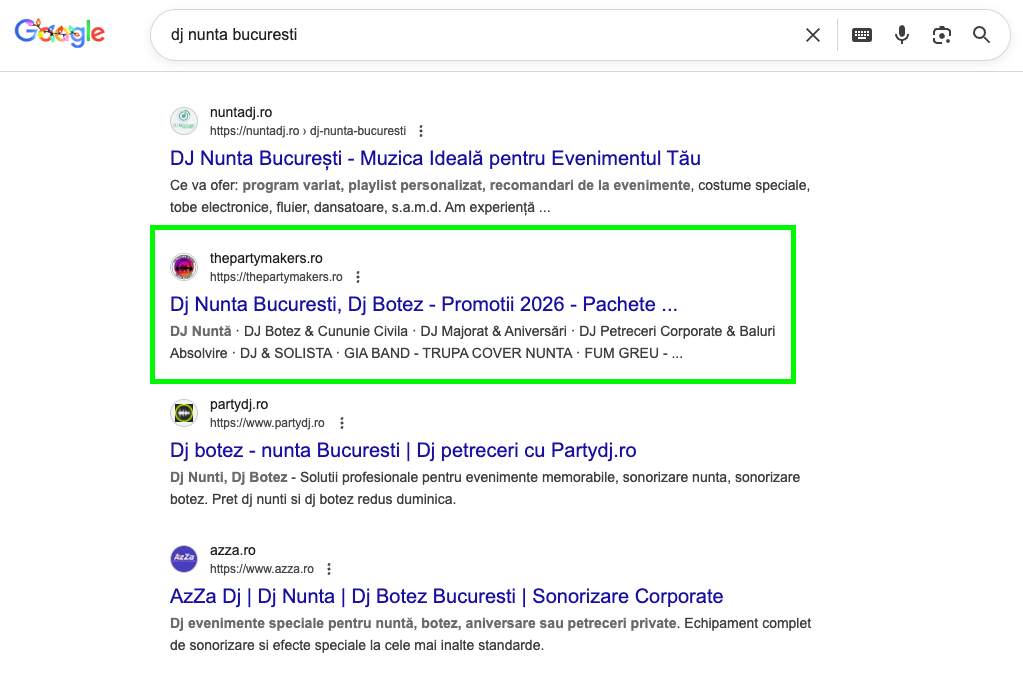 DJ Nunta Bucuresti